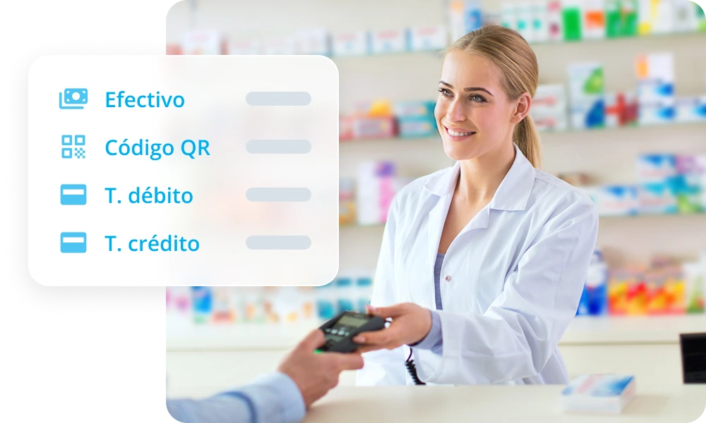 Cobro ágil en mostrador