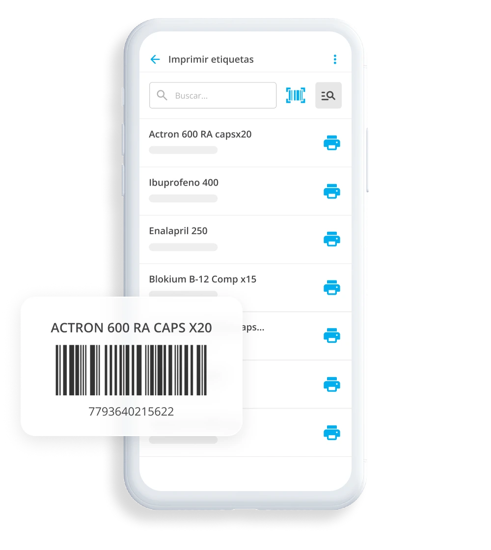 App Impresión Etiquetas
